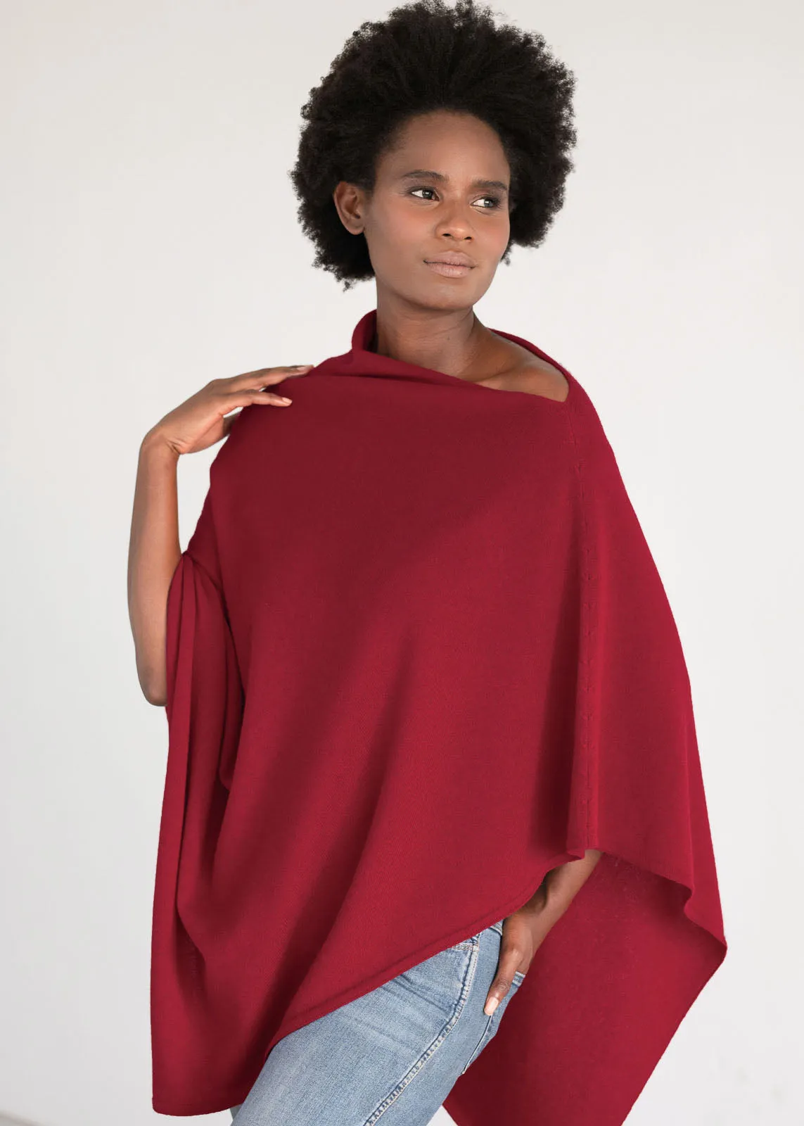 ELSA | Our asymmetrical poncho