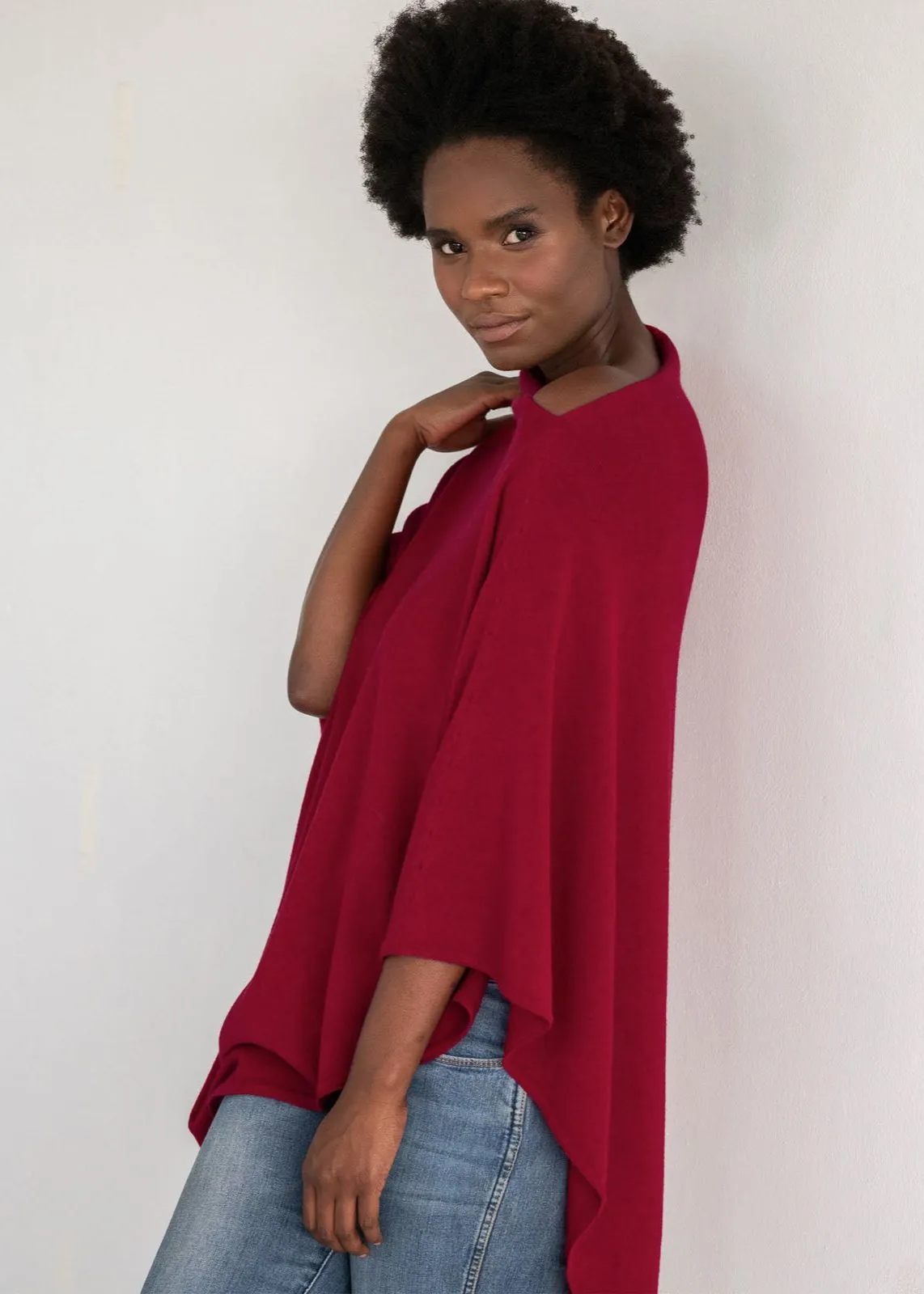 ELSA | Our asymmetrical poncho