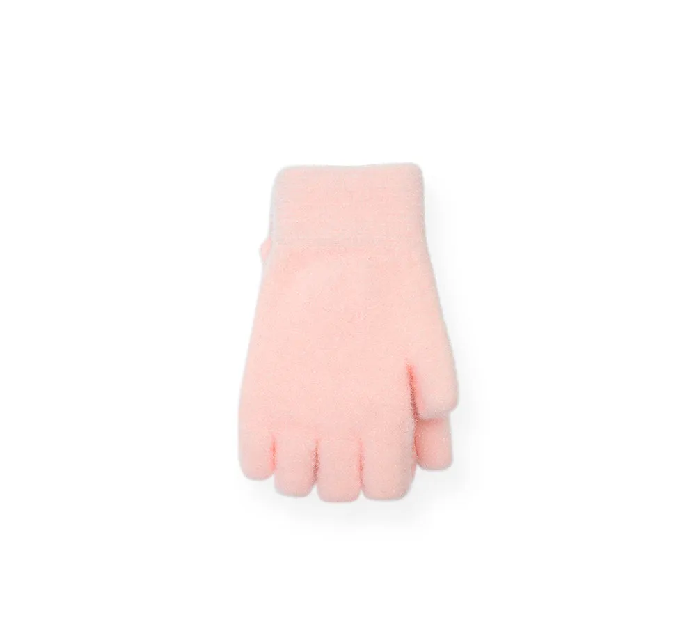 EVERAU® Fingerless Ultra Plush Knit Bearling Gloves