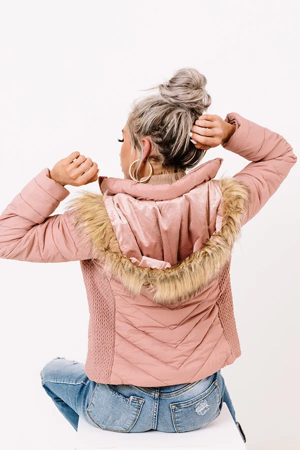 Everyday Contentment Jacket In Blush