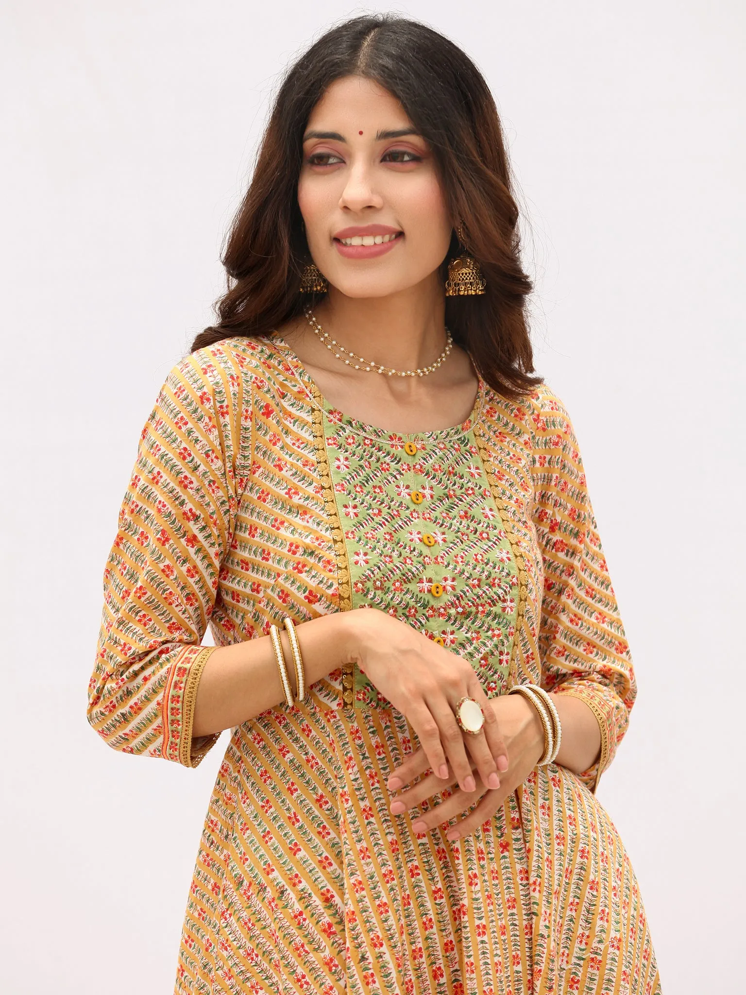 Fiza Sukoon Flared Kurta