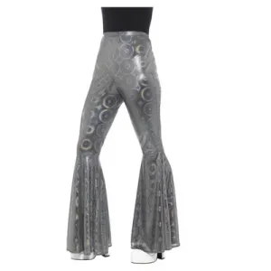 Flared Holographic Pants - Buy Online Only