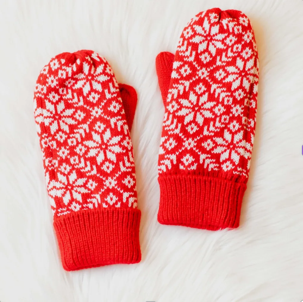 Fleece Lined Mittens