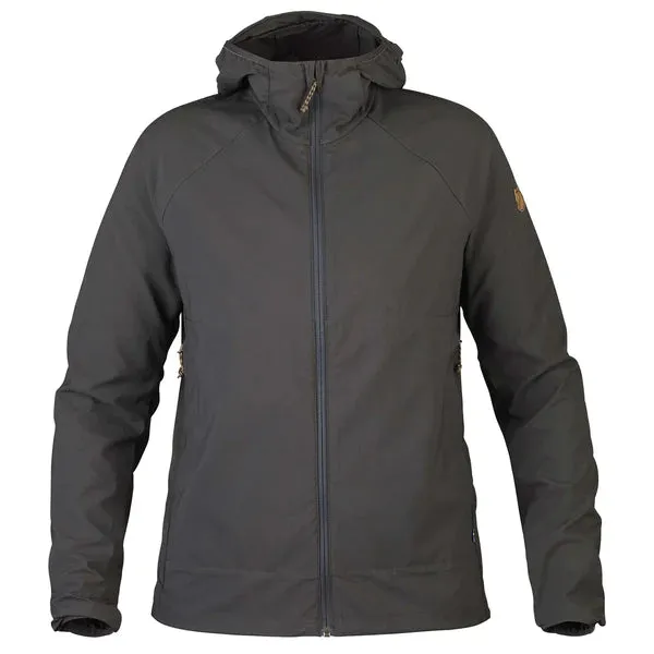 FR Abisko Hybrid Windbreaker Jacket Women Dark Grey