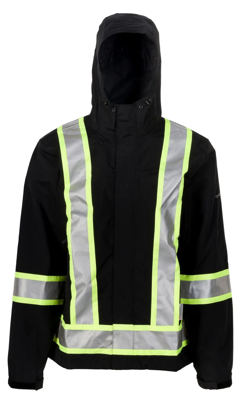 Full Share Jacket- CSA Black Reflective