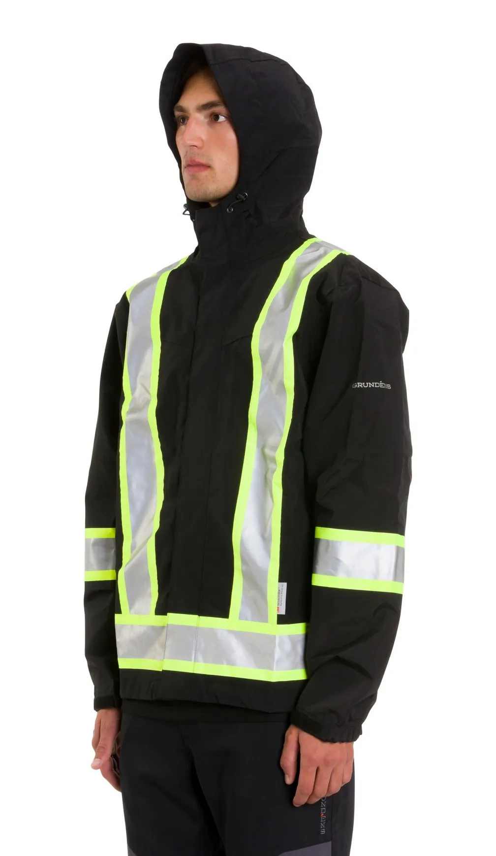 Full Share Jacket- CSA Black Reflective