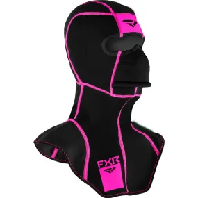 FXR Cold-Stop Anti-Fog Snowmobile Balaclava Black/Pink