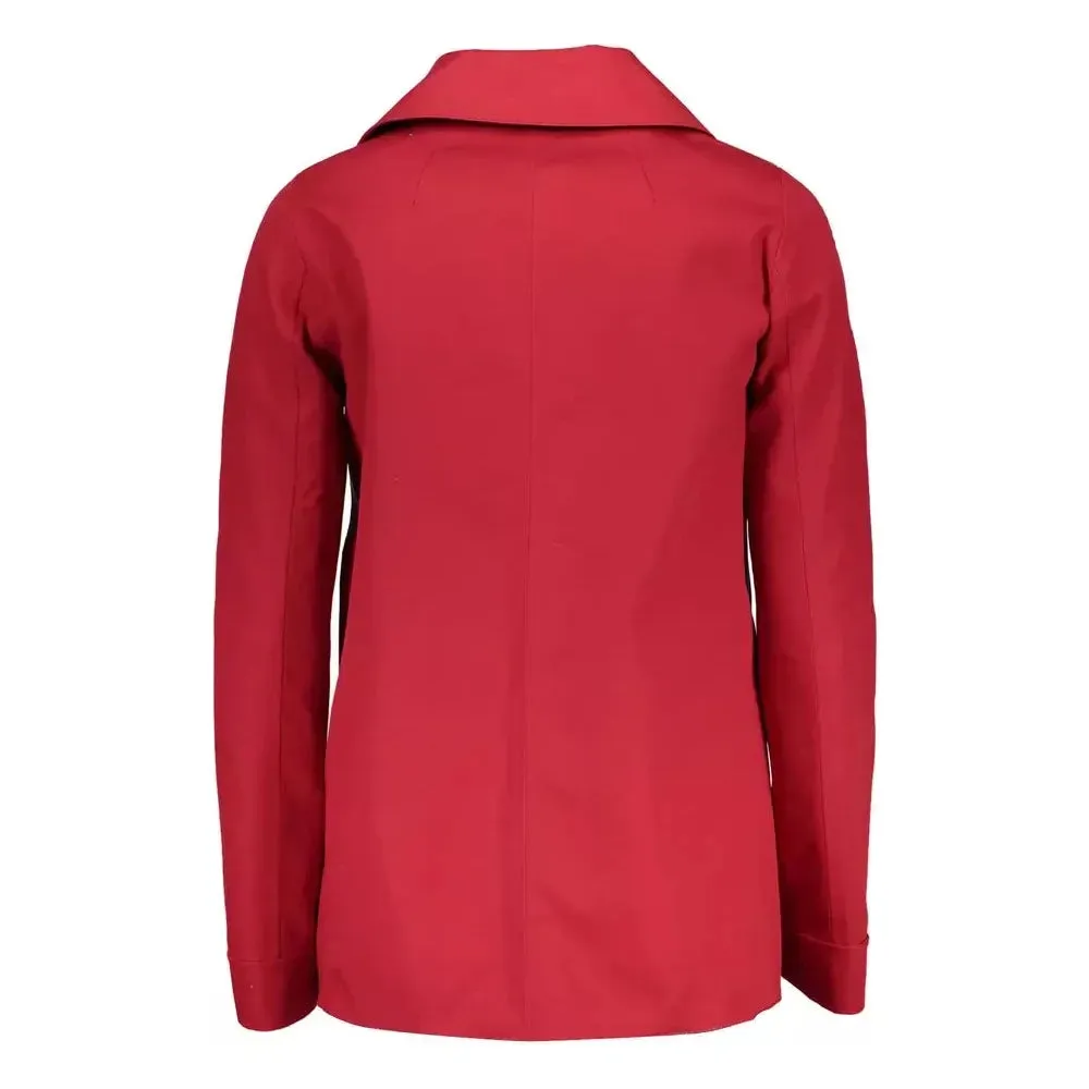 Gant Red Cotton Women Jacket