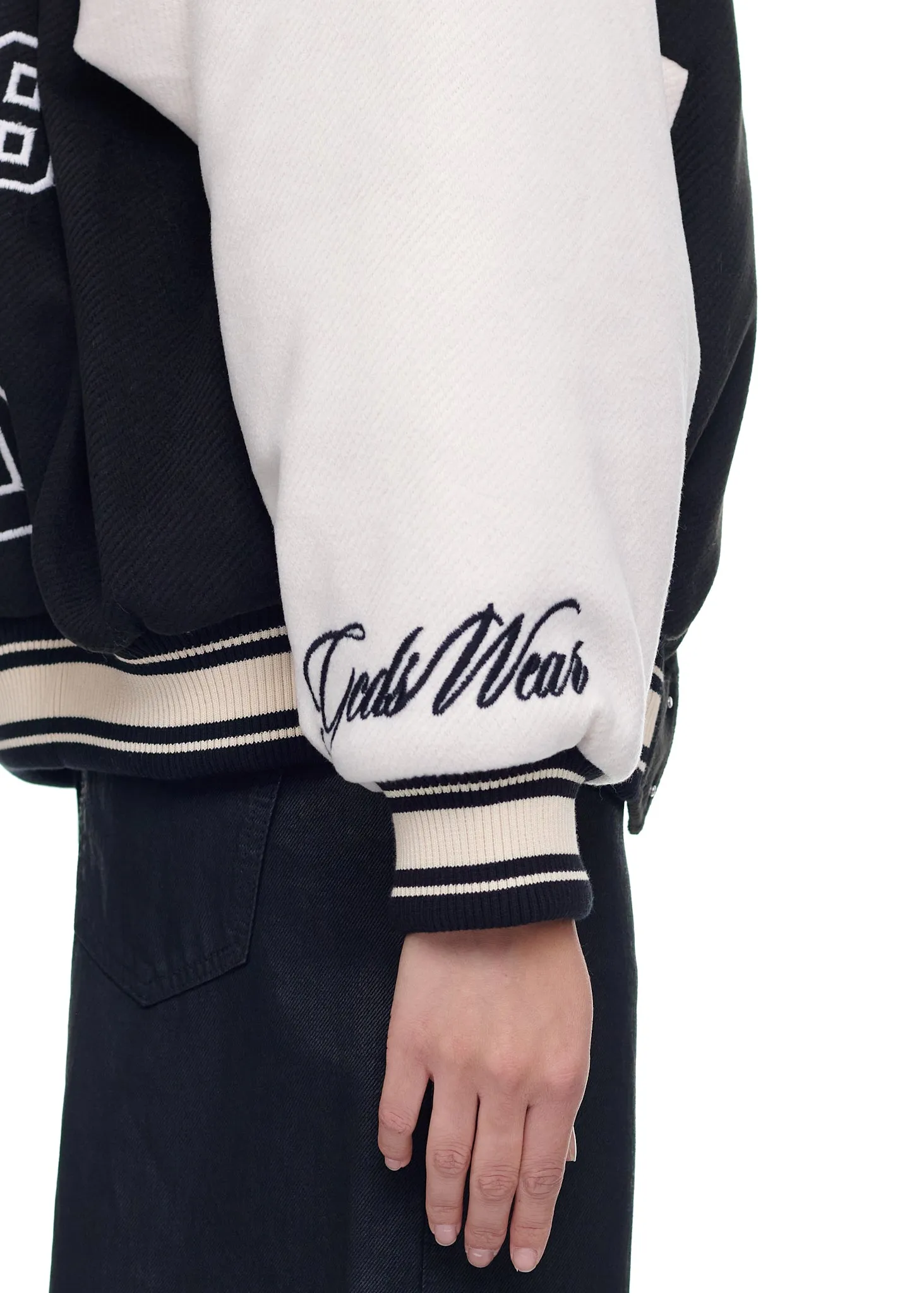 GCDS Wear Wirdo Varsity Bomber Jacket