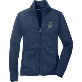 Hard Edge Hockey Ladies Sweater Fleece Jacket