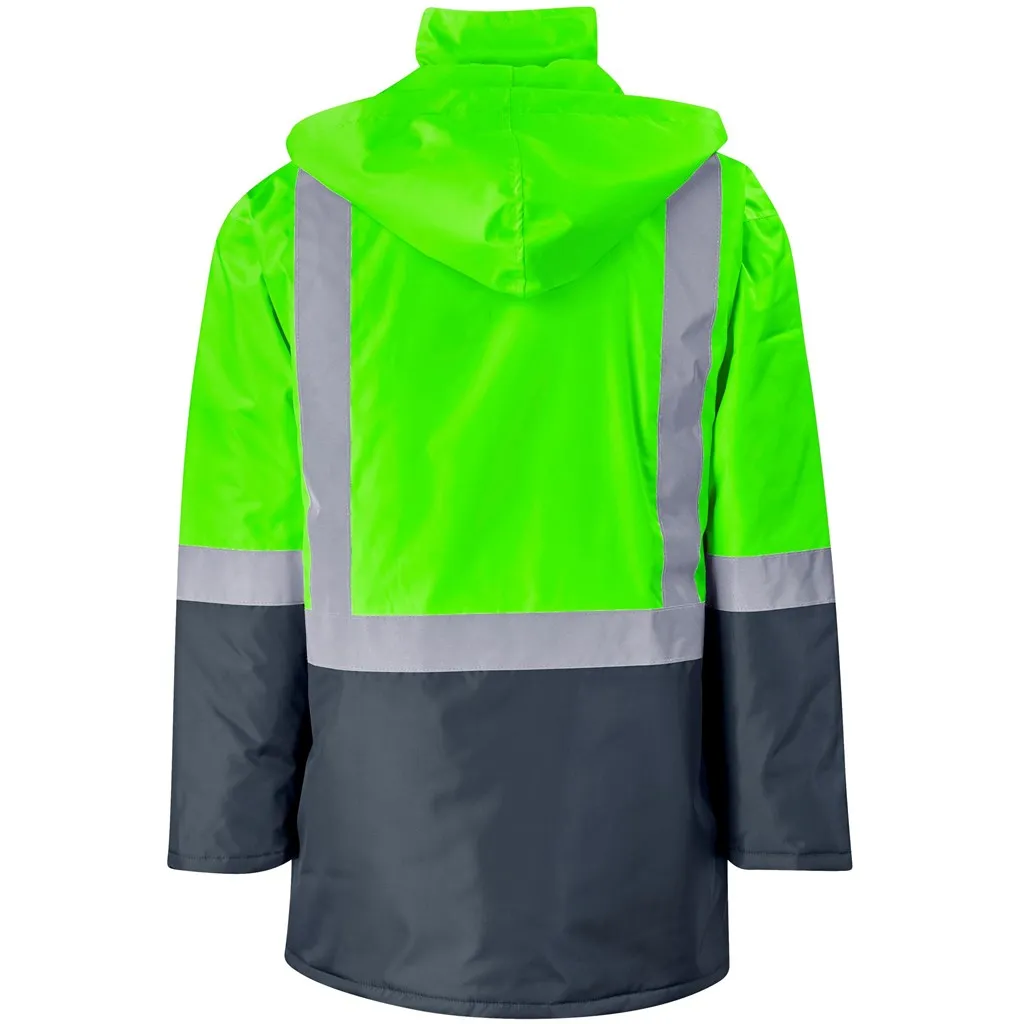 Hazard Padded Two-Tone Hi-Viz Reflective Jacket