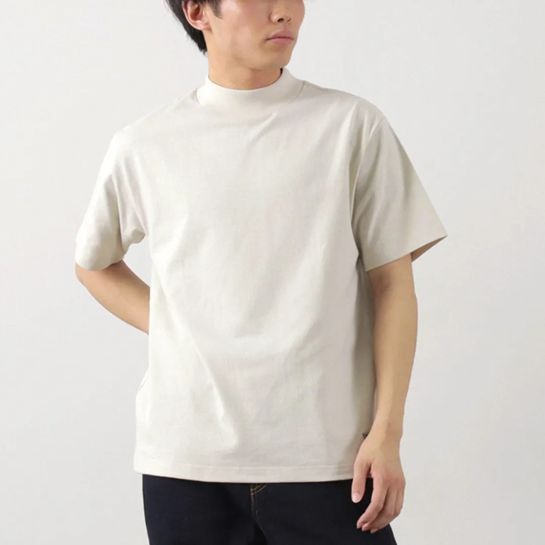 HEALTHKNIT / HEALTHKNIT×RAG  Mock Neck T-Shirt