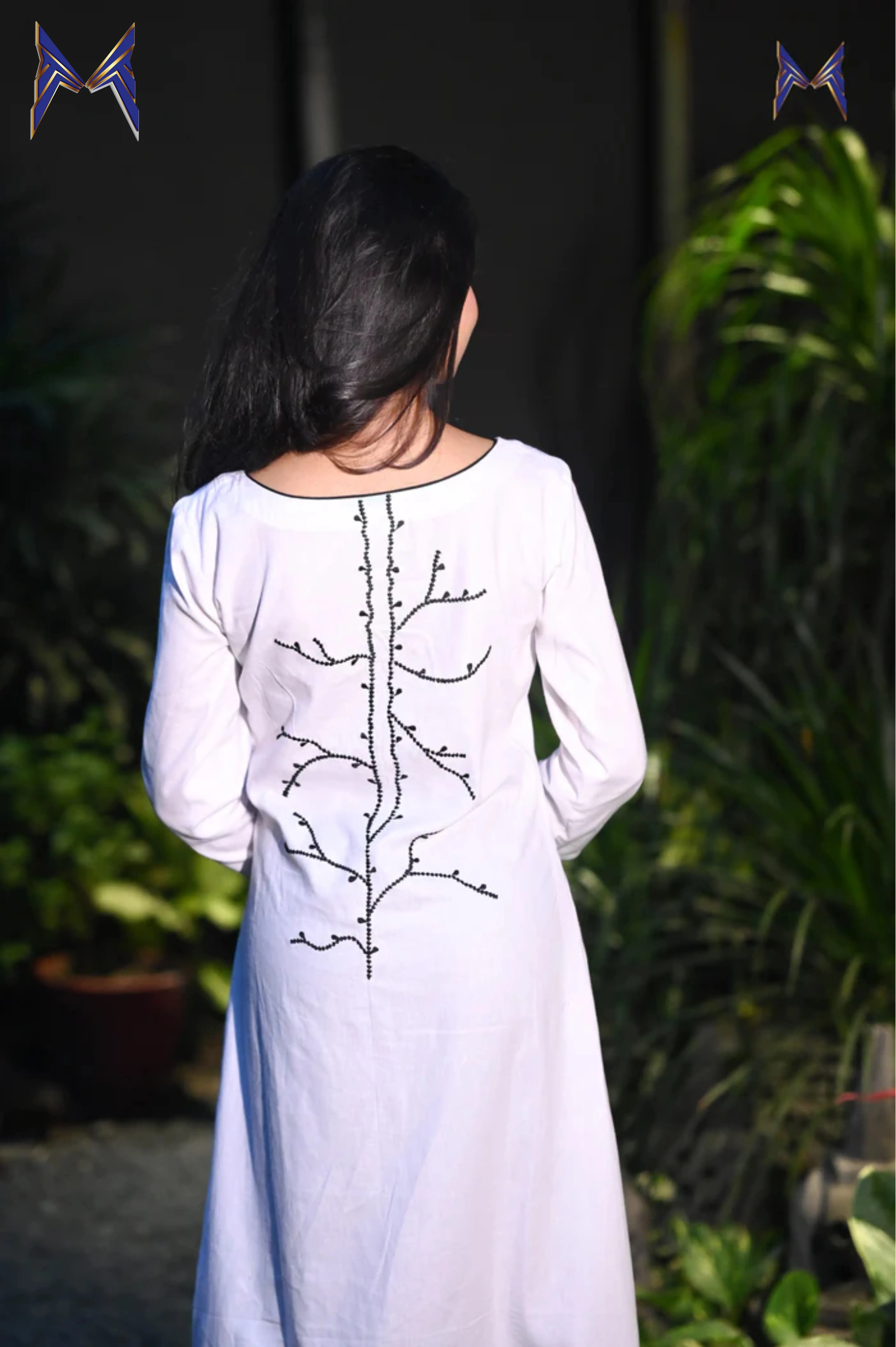 Ivory Stemline Tunic