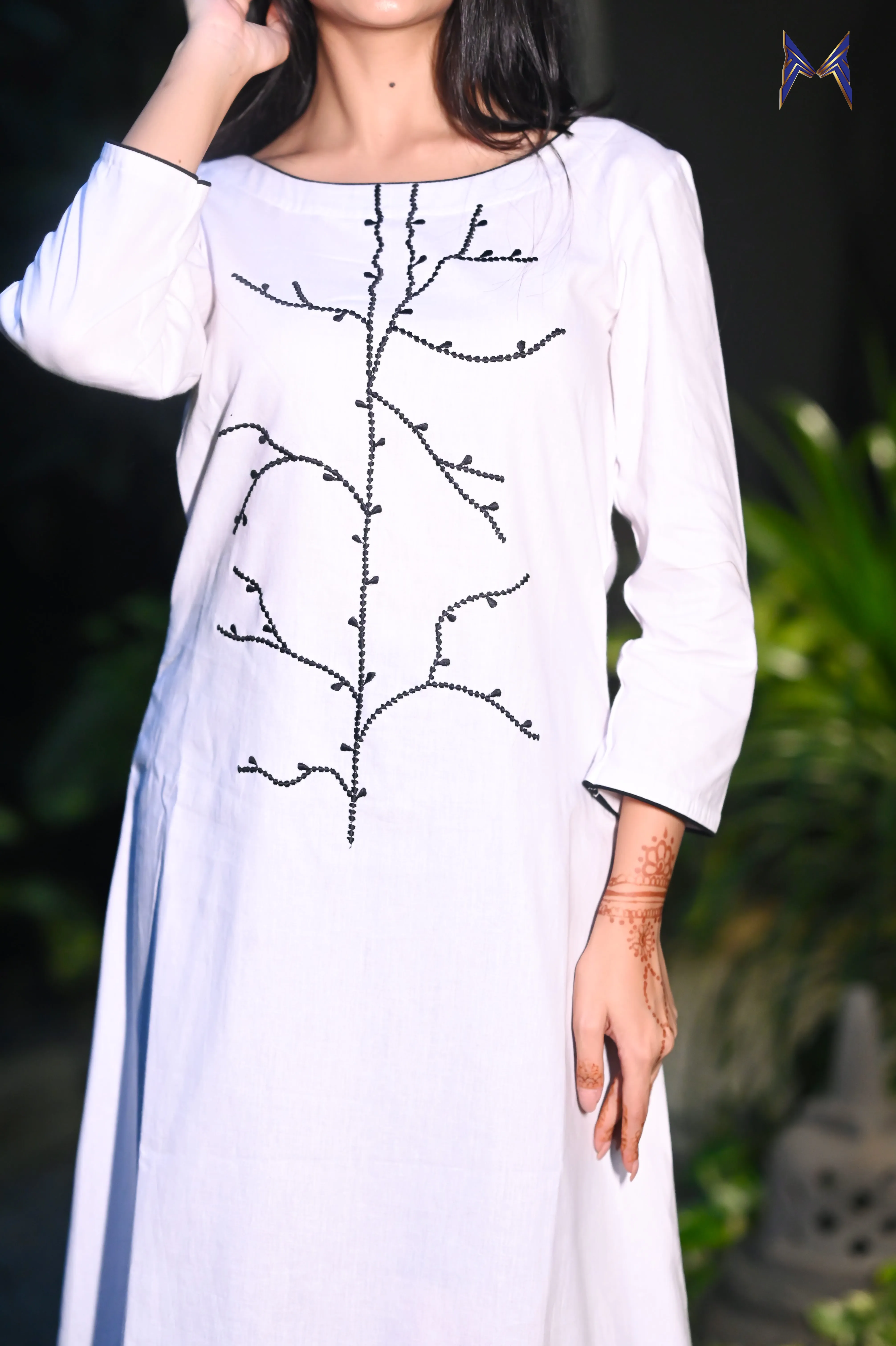 Ivory Stemline Tunic