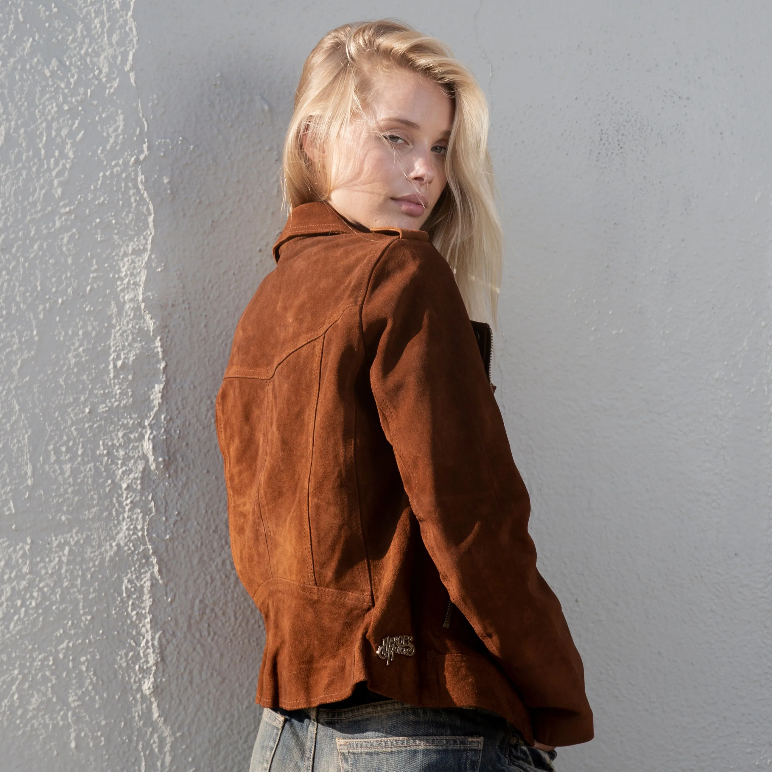 Jacket Suede "Nomade" Women