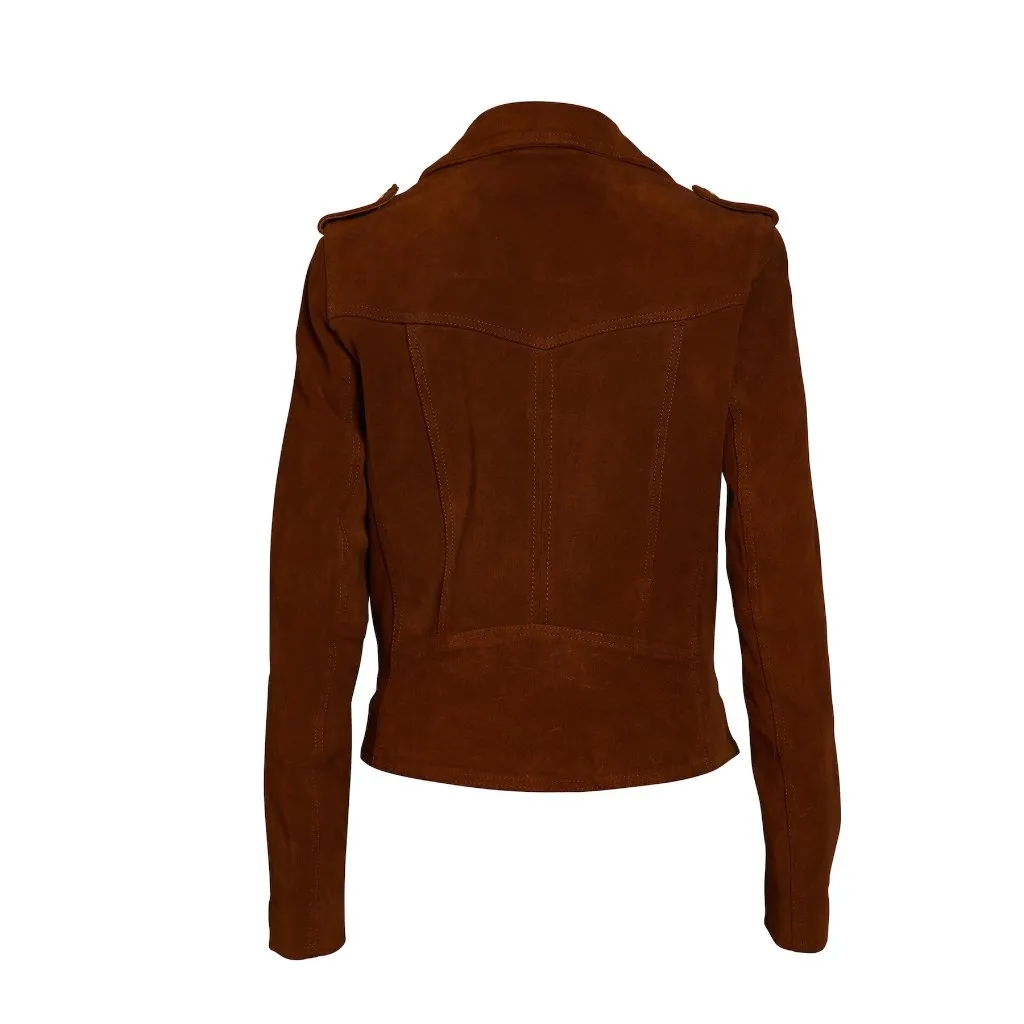 Jacket Suede "Nomade" Women