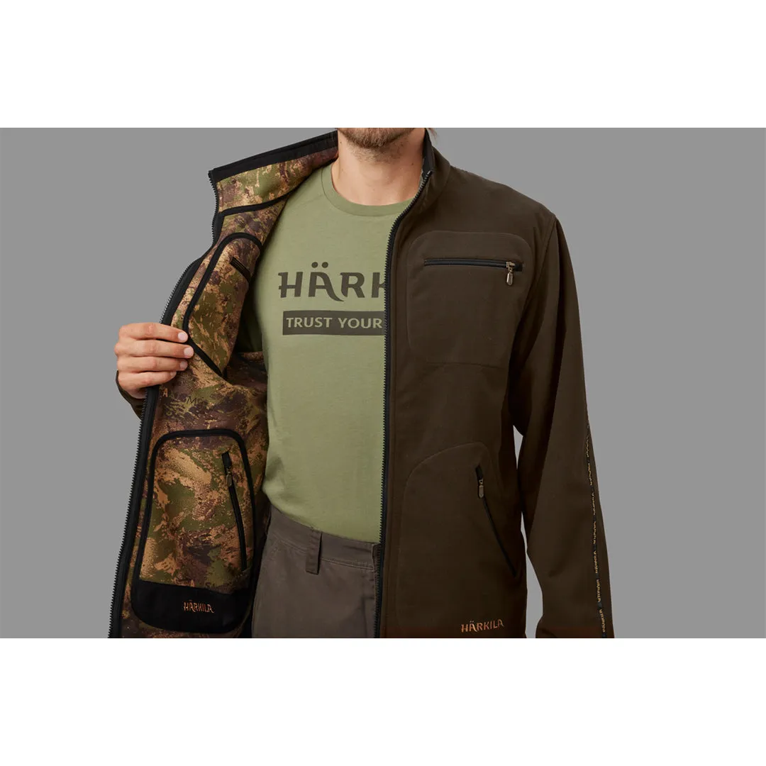 Kamko Limited Edition Reversible Fleece - Willow Green/AXIS MSP® Forest Green by Harkila