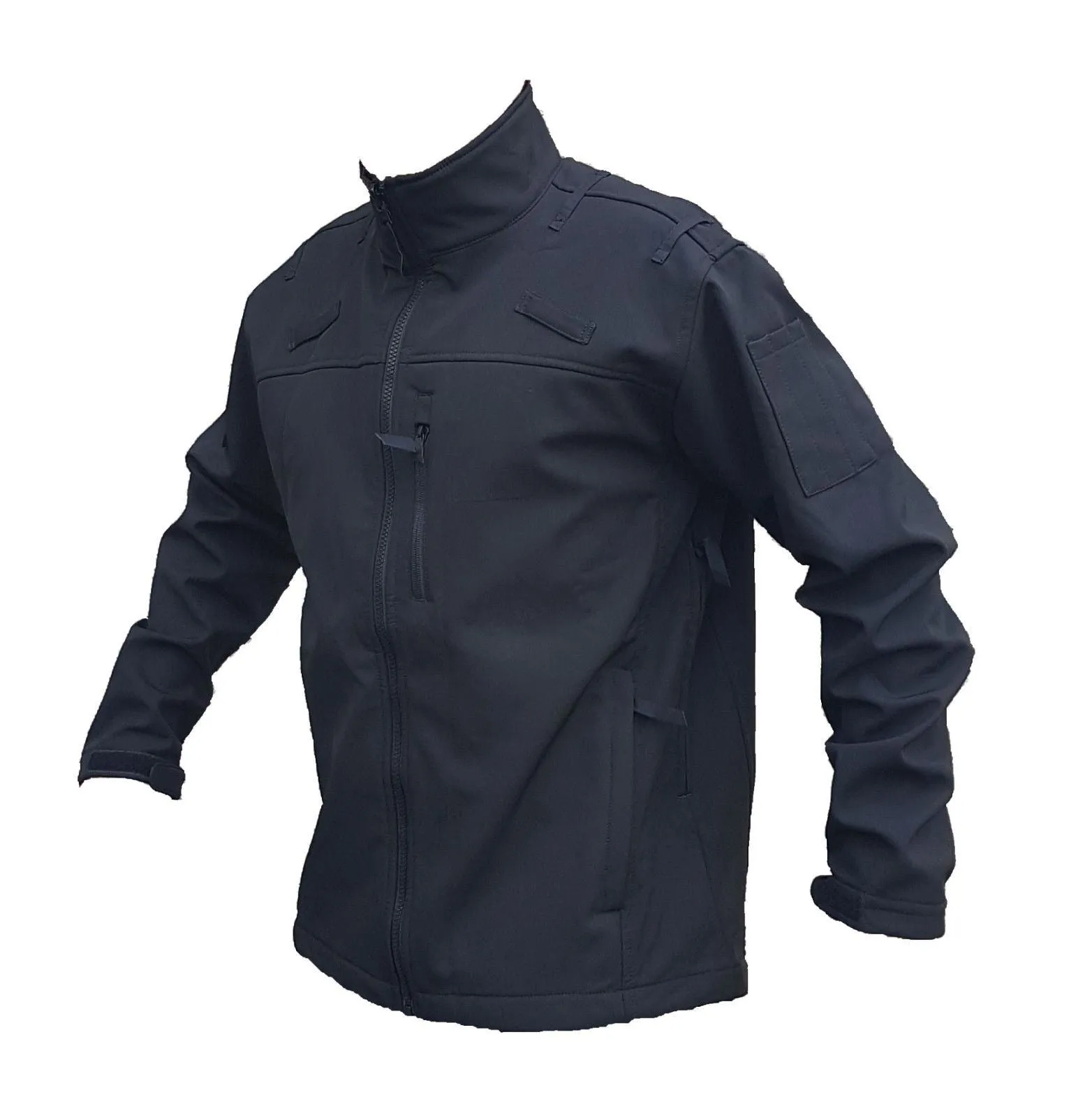 Keela Zenith Pro Black Tactical Softshell Jacket Fleece AN KF01AN