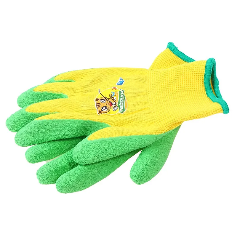 Kids Children Protective Gloves Durable Waterproof Garden Gloves Anti Bite Cut Collect Seashells Protector Planting Work Gadget