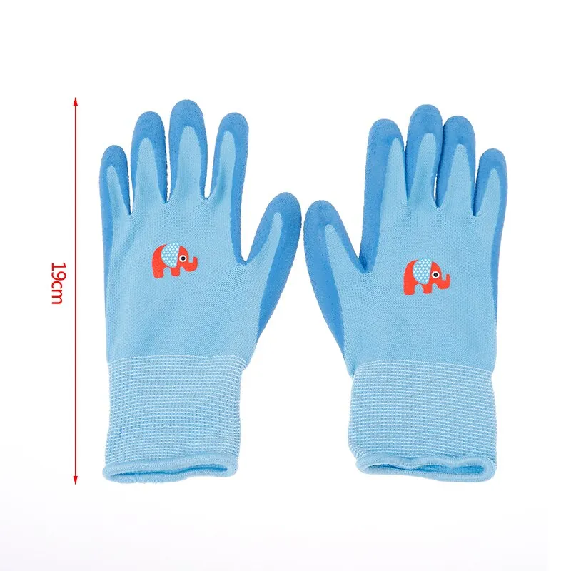 Kids Children Protective Gloves Durable Waterproof Garden Gloves Anti Bite Cut Collect Seashells Protector Planting Work Gadget