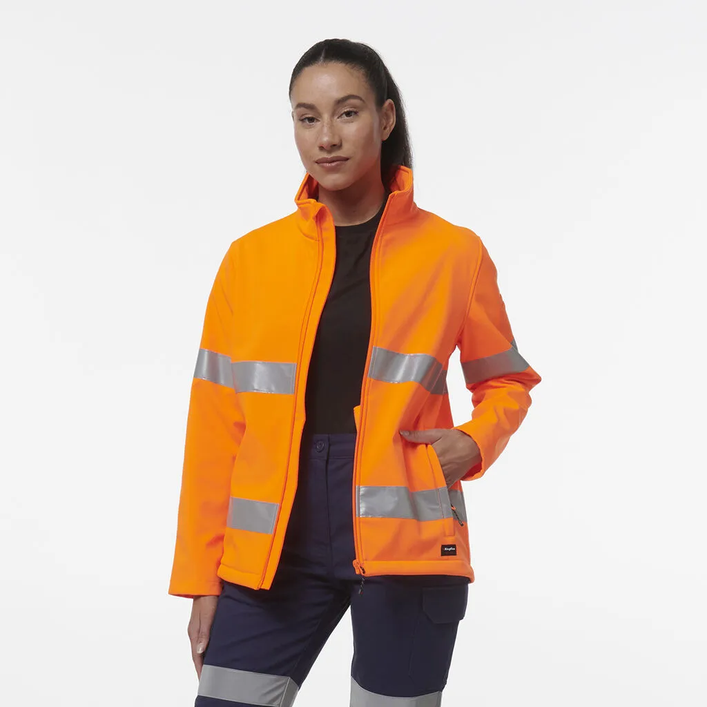 King Gee Women's Reflective Soft Shell Jacket (K45007)