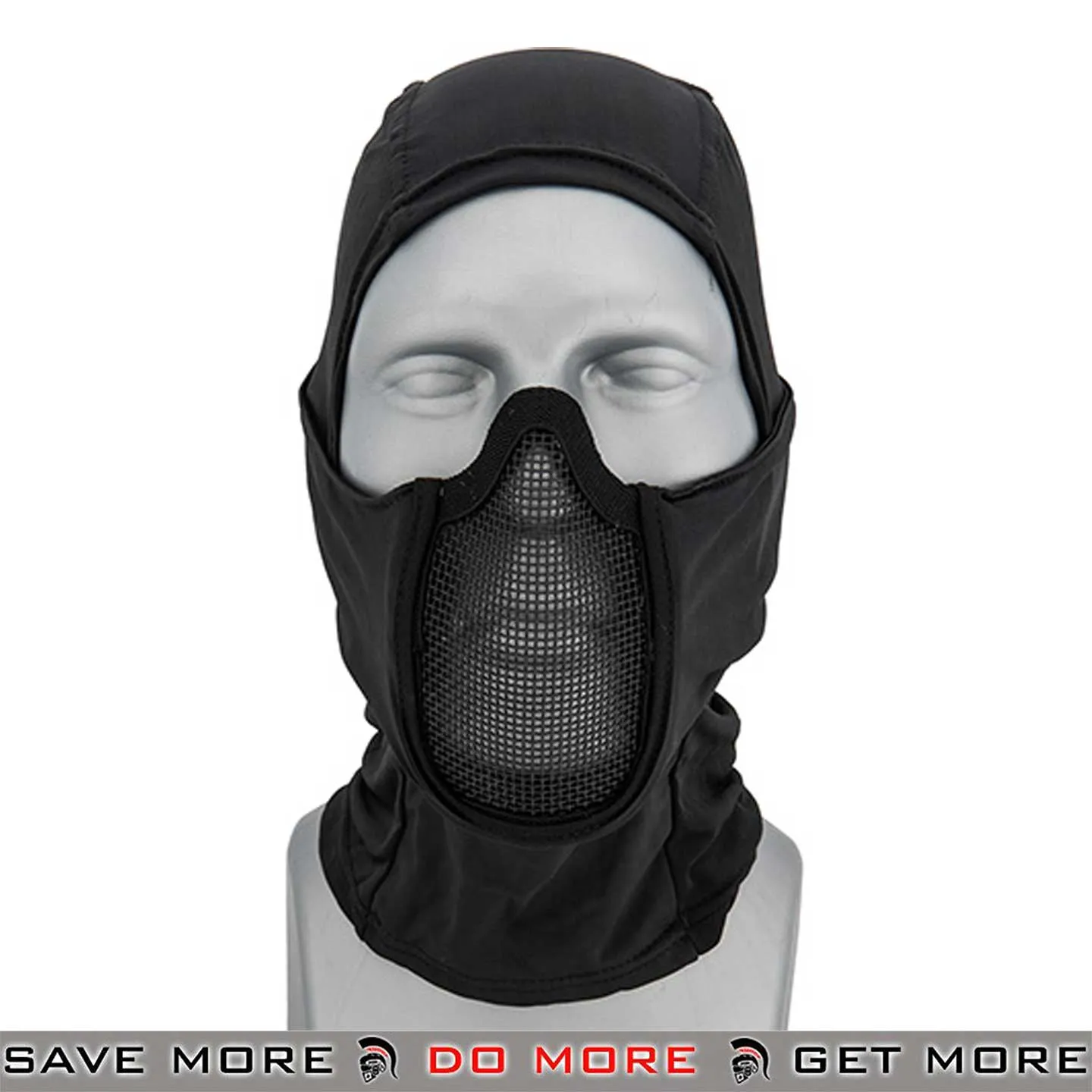 Lancer Tactical Shadow Warrior Hood Mesh Balaclava Face Mask Tactical Protective Gear