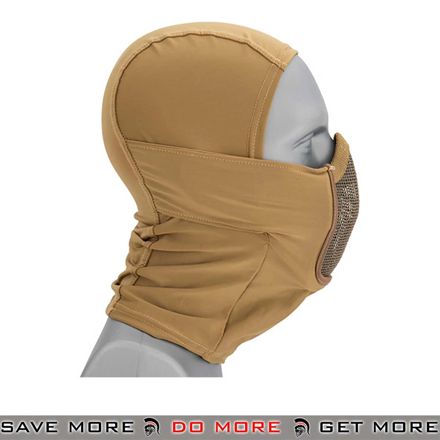 Lancer Tactical Shadow Warrior Hood Mesh Balaclava Face Mask Tactical Protective Gear