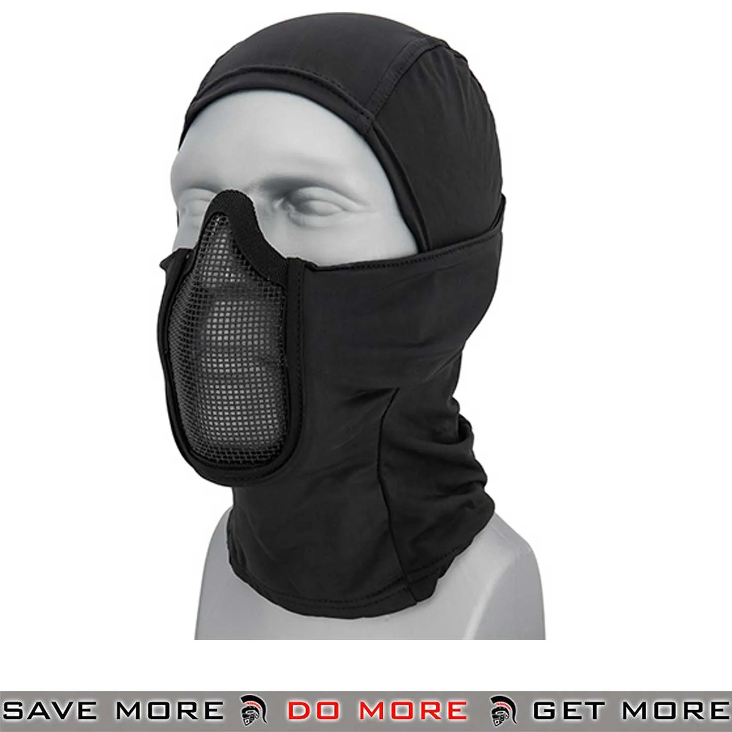 Lancer Tactical Shadow Warrior Hood Mesh Balaclava Face Mask Tactical Protective Gear