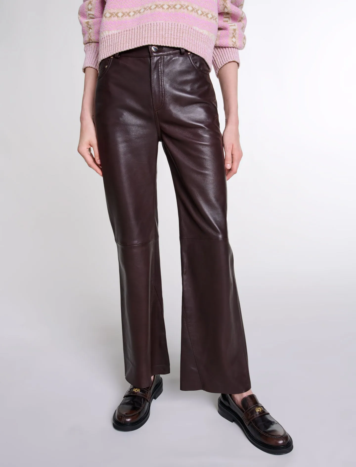 Leather trousers