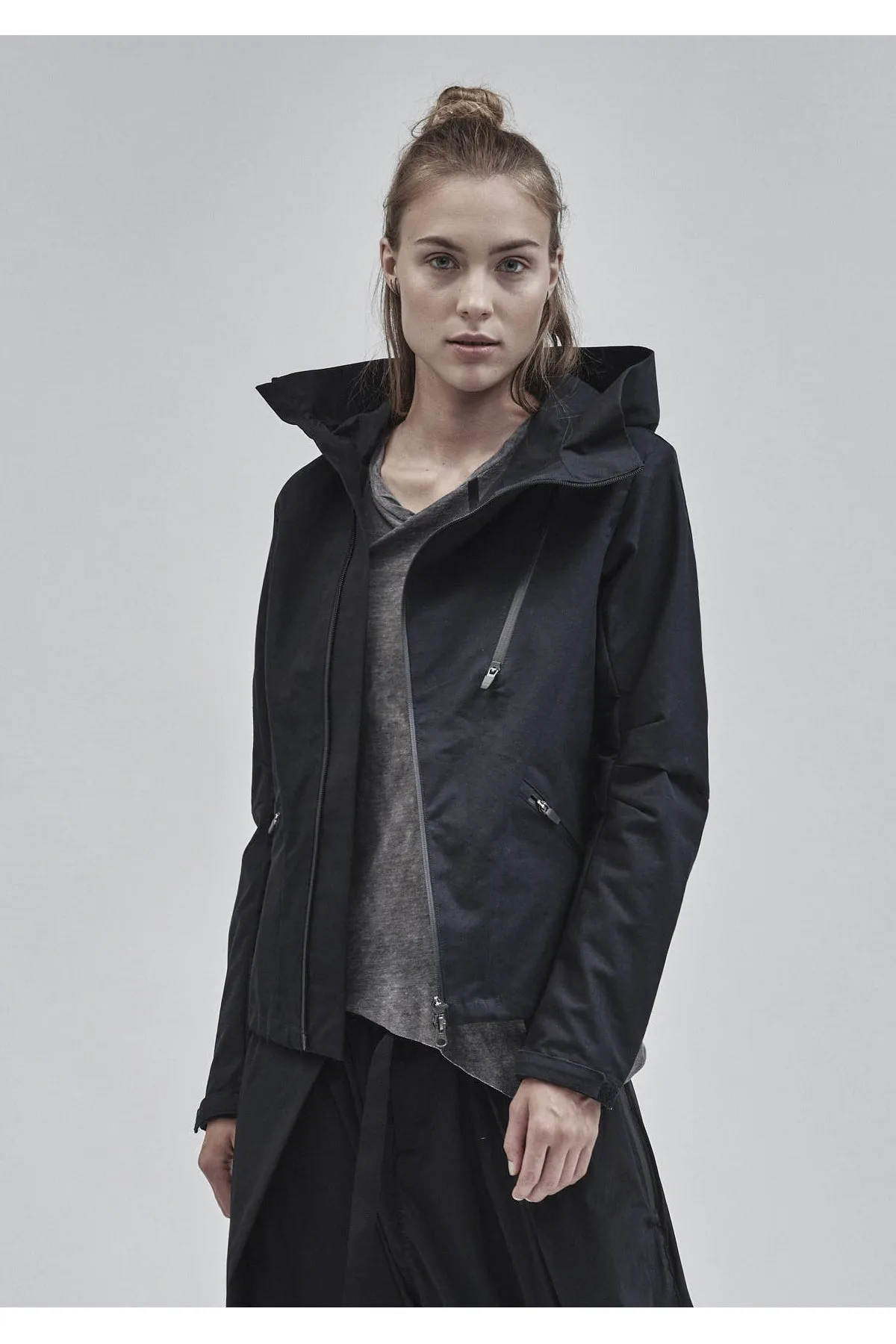 leioa asymmetrical jacket etaproof