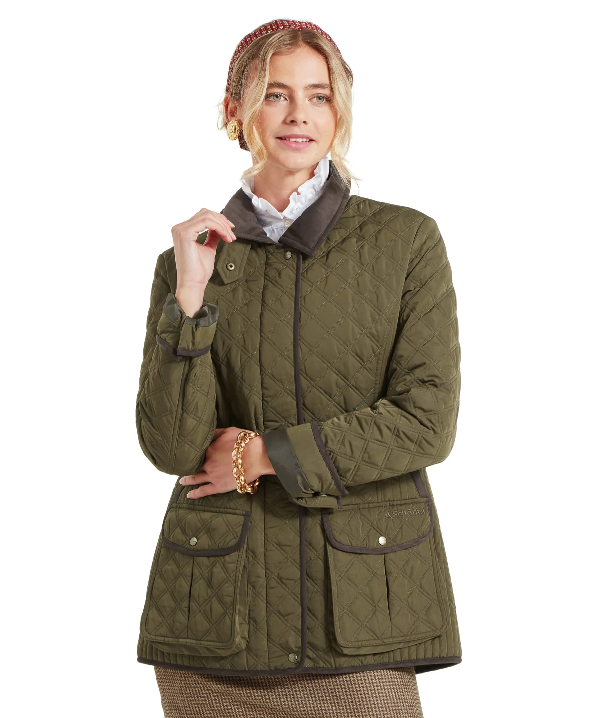 Lilymere Quilt Jacket - Olive