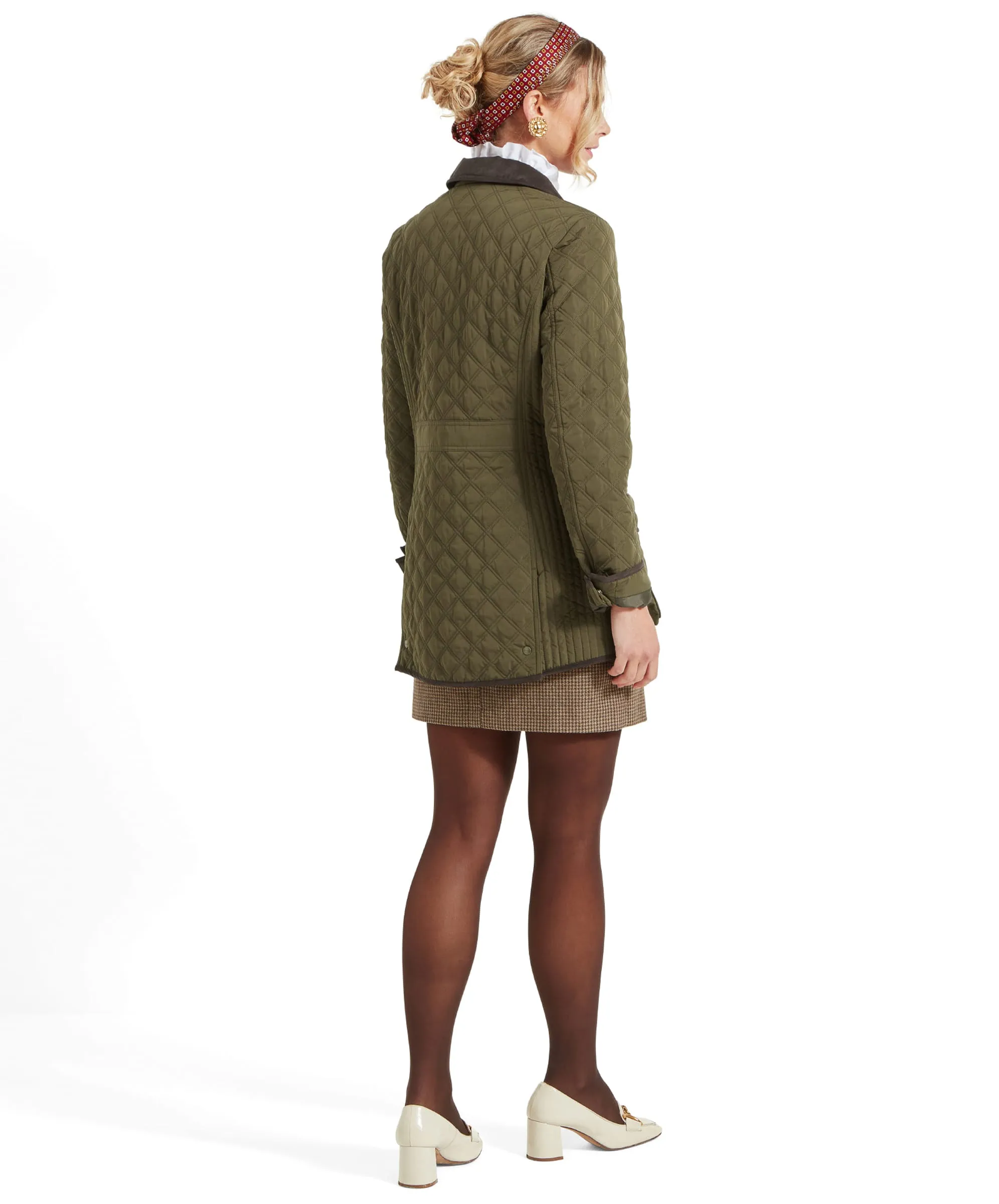 Lilymere Quilt Jacket - Olive