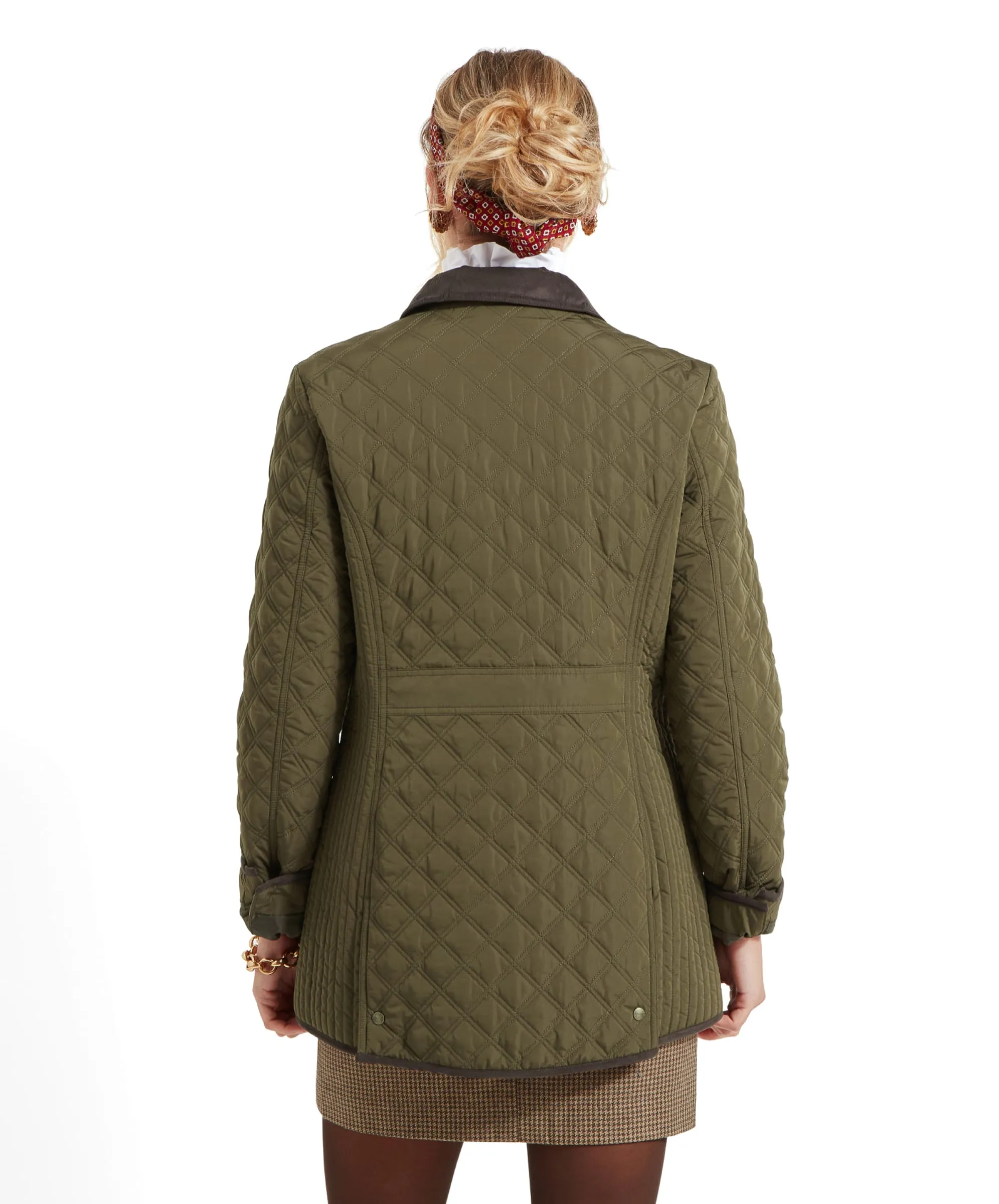 Lilymere Quilt Jacket - Olive