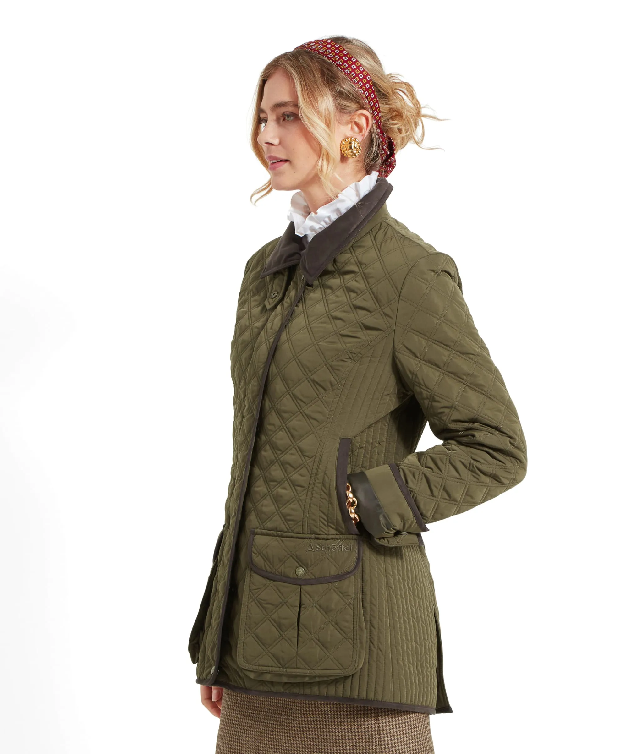 Lilymere Quilt Jacket - Olive