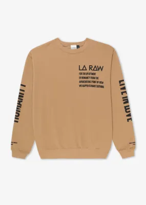 LOGO CREWNECK TAN