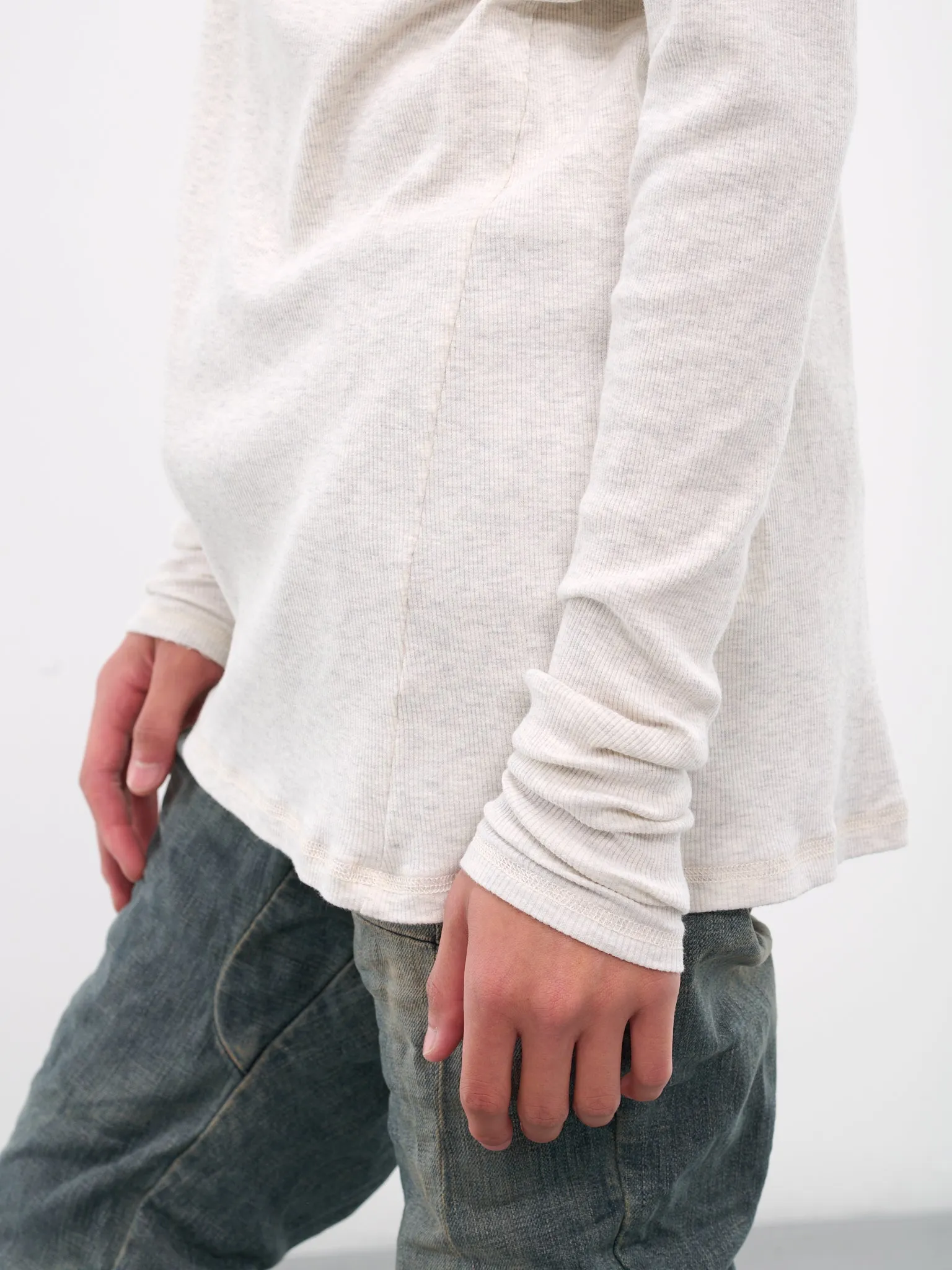 Long Sleeve Henley (JM101-OATMEAL)