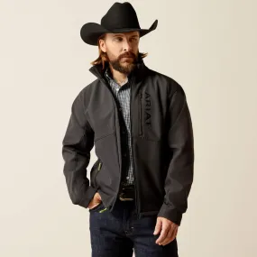 Men's Ariat Logan Softshell Jacket - Black/Black