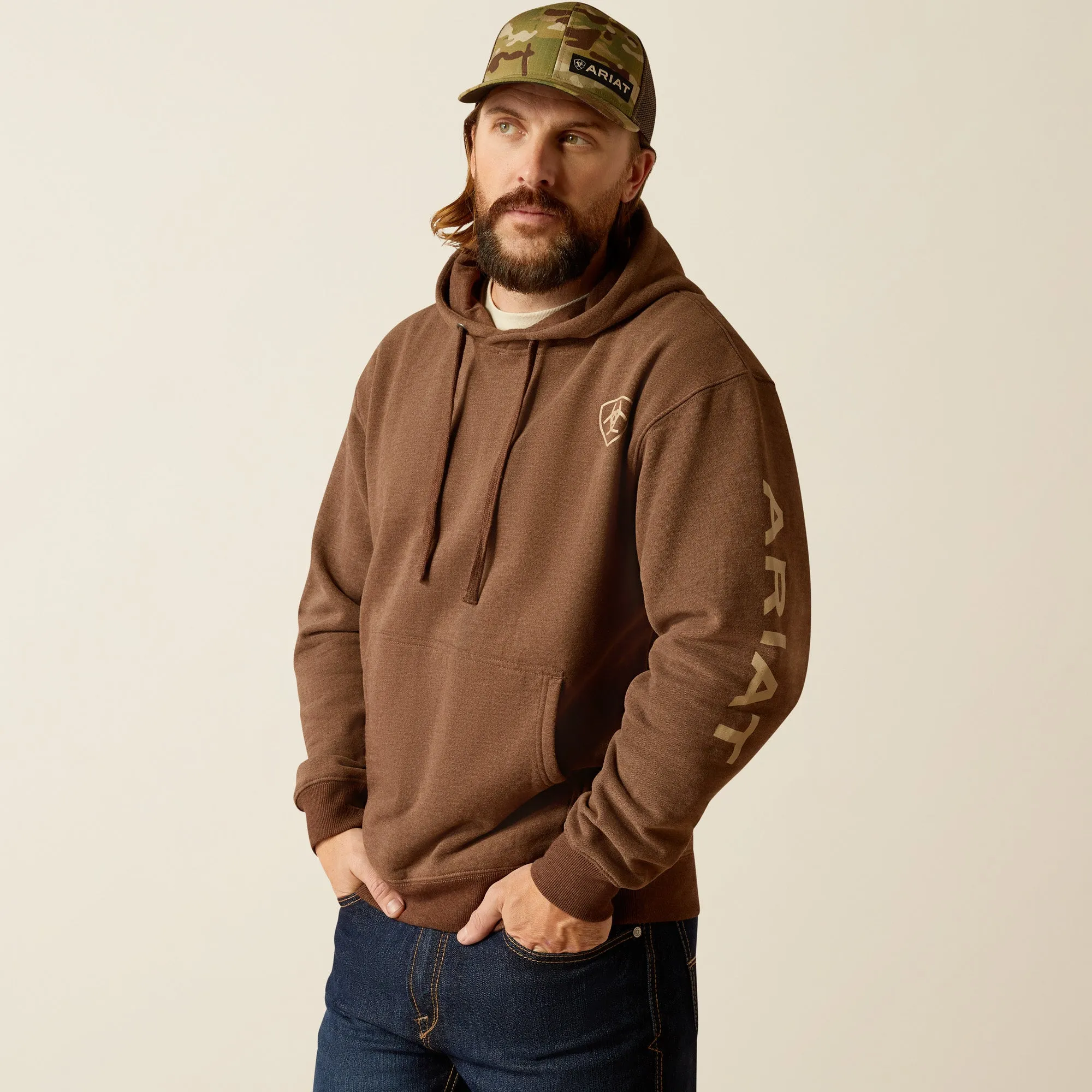 Men's Ariat Logo Hoodie #10052769X