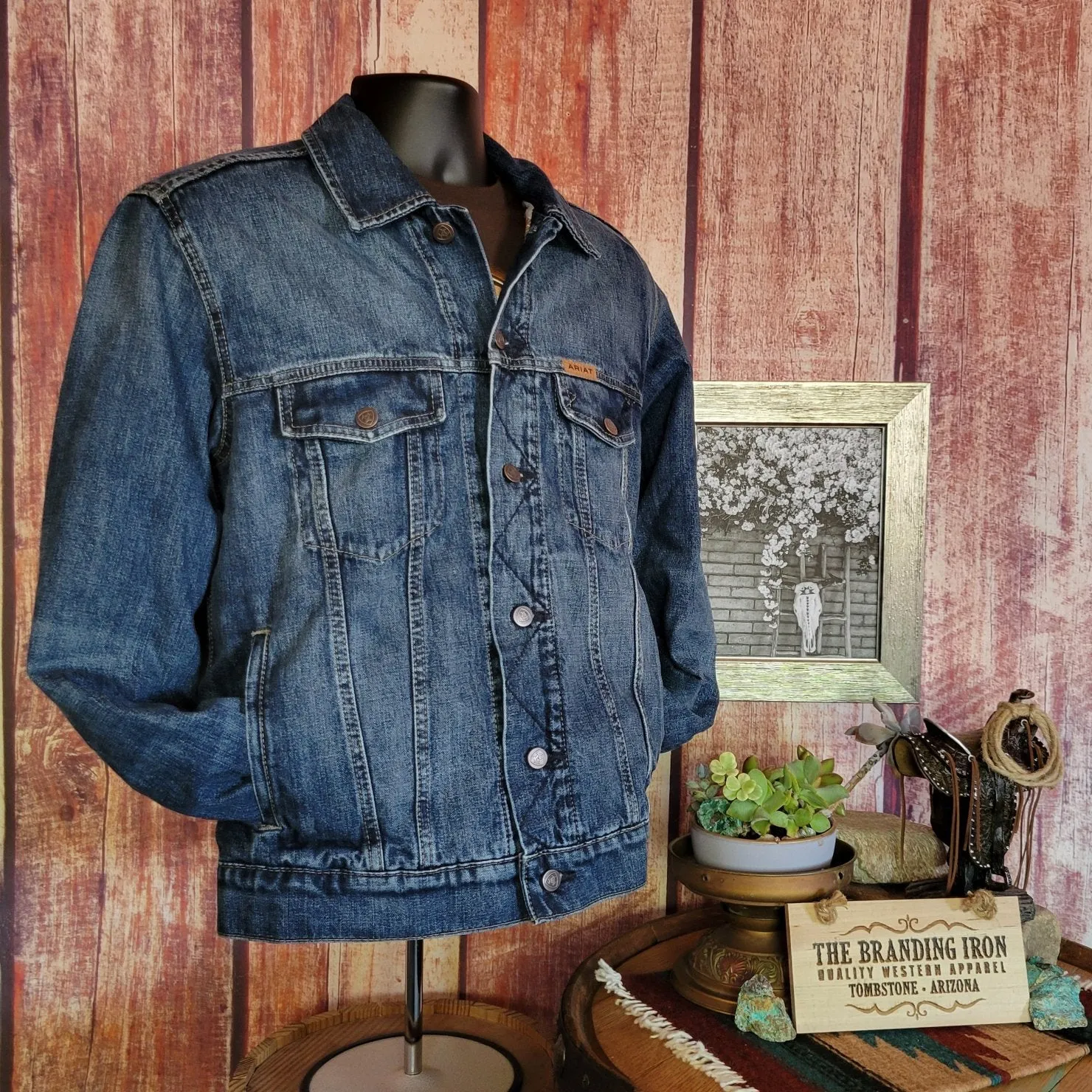 Men's Blanket Lined Trucker Jacket by Ariat 10051865