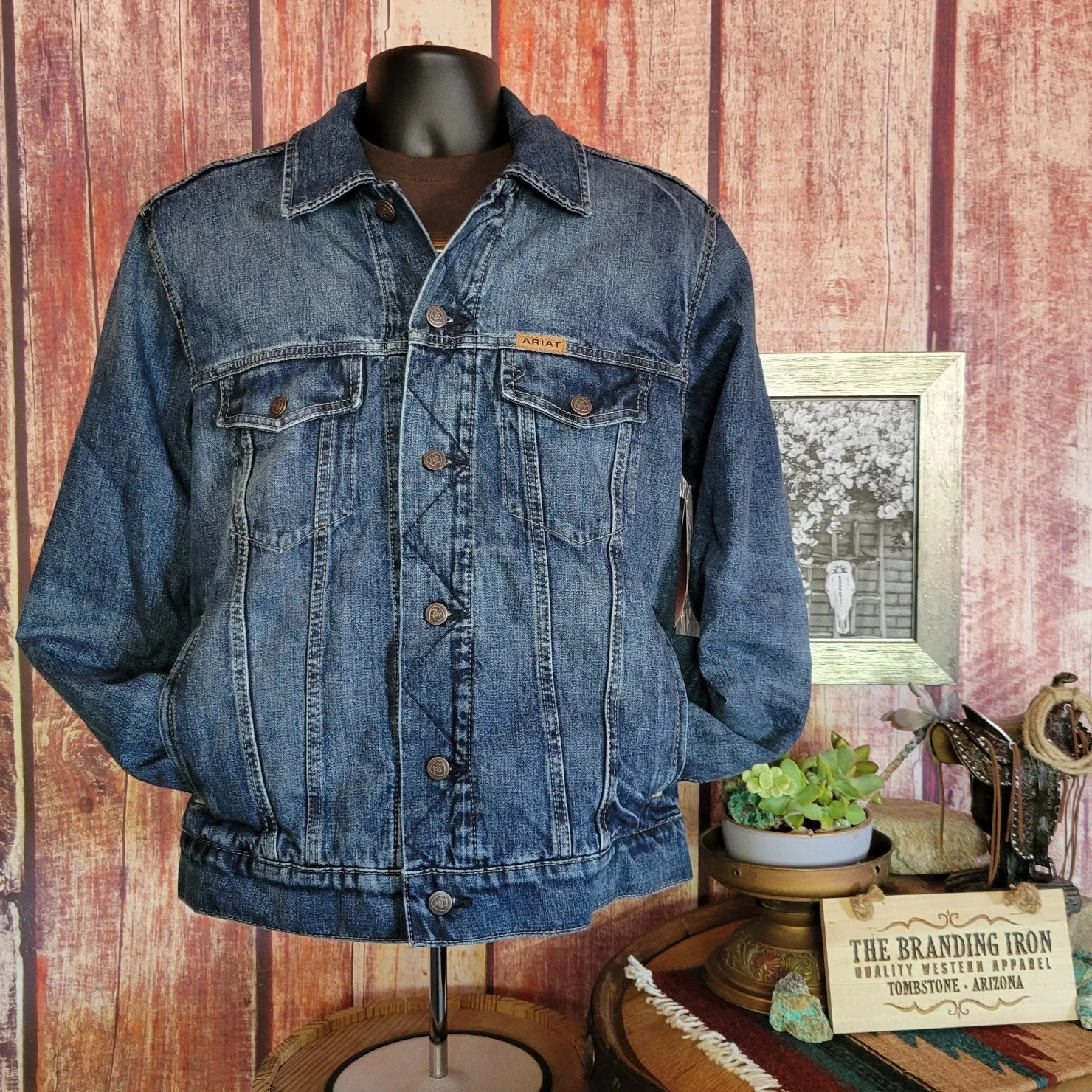 Men's Blanket Lined Trucker Jacket by Ariat 10051865