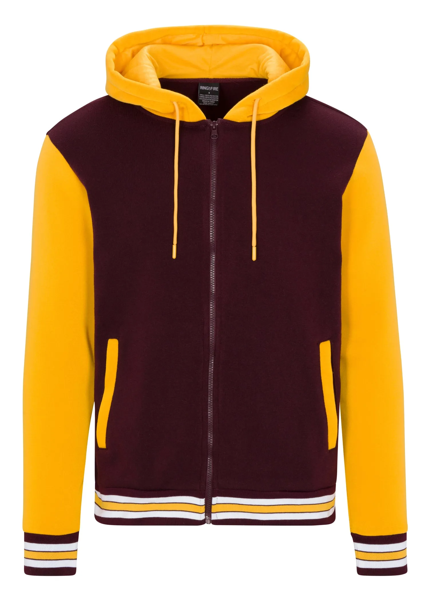 MEN'S CHARLIE FLEECE VARSITY JACKET