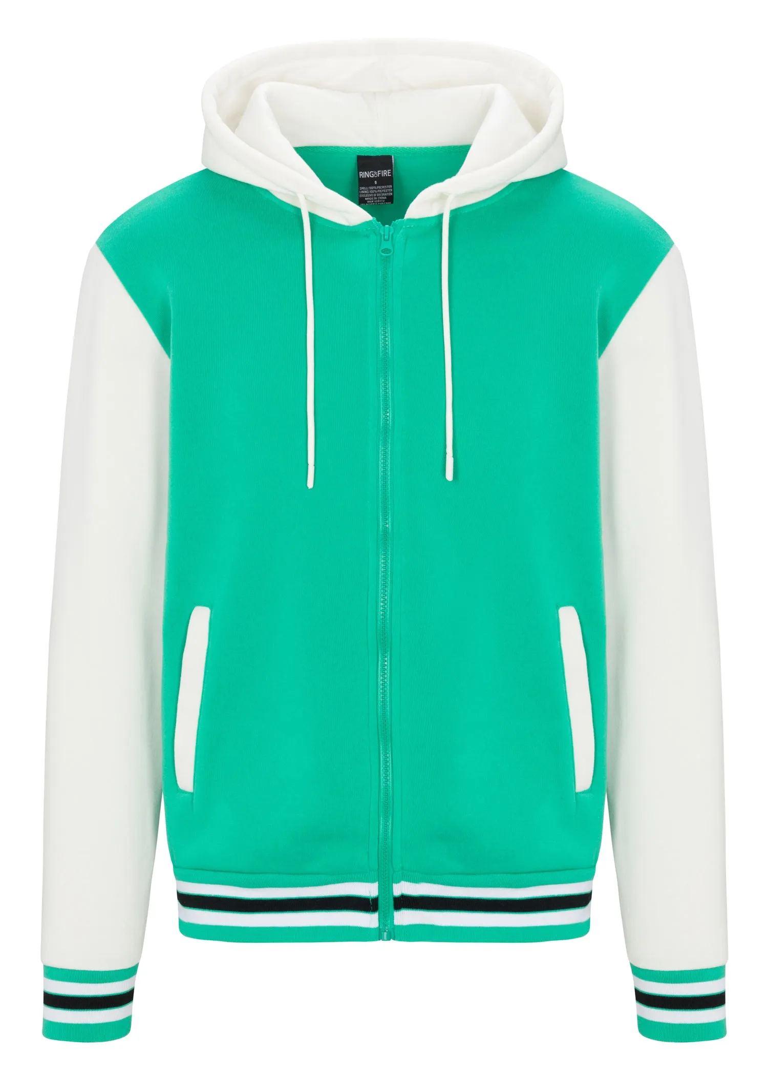 MEN'S CHARLIE FLEECE VARSITY JACKET