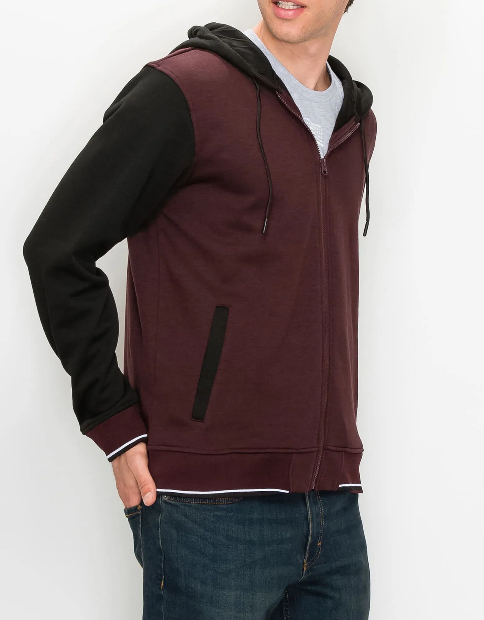 MEN'S CHARLIE FLEECE VARSITY JACKET