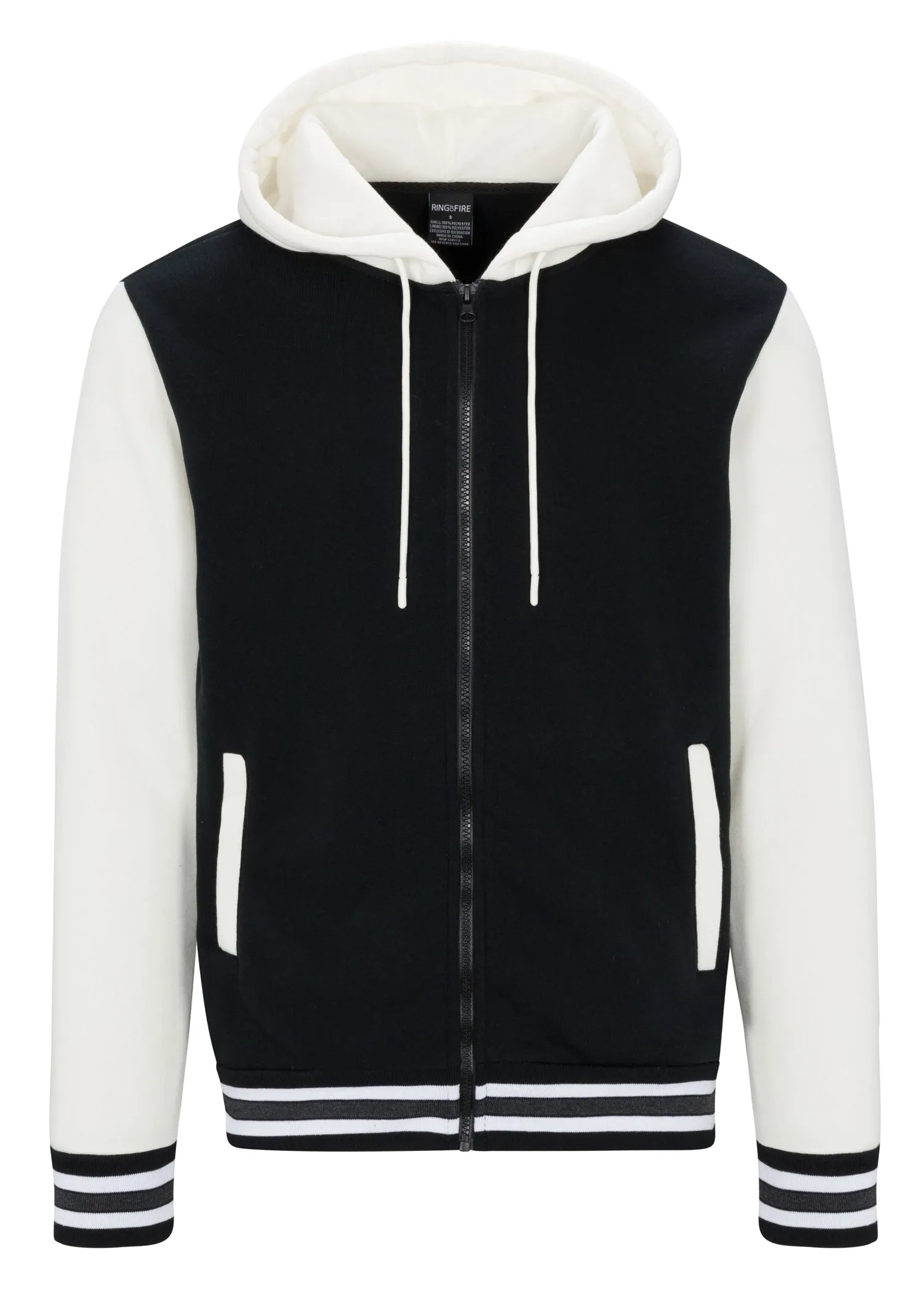 MEN'S CHARLIE FLEECE VARSITY JACKET