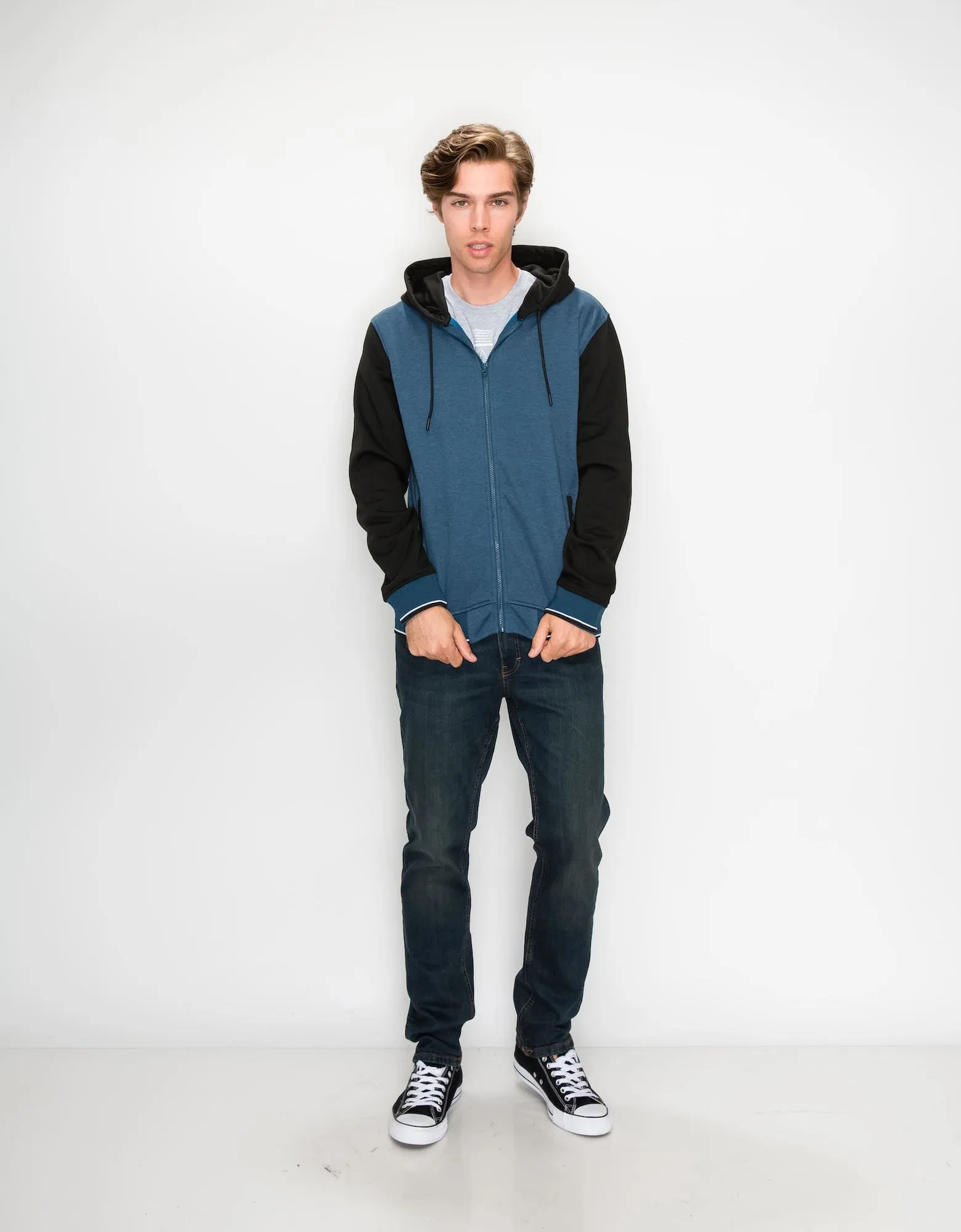 MEN'S CHARLIE FLEECE VARSITY JACKET