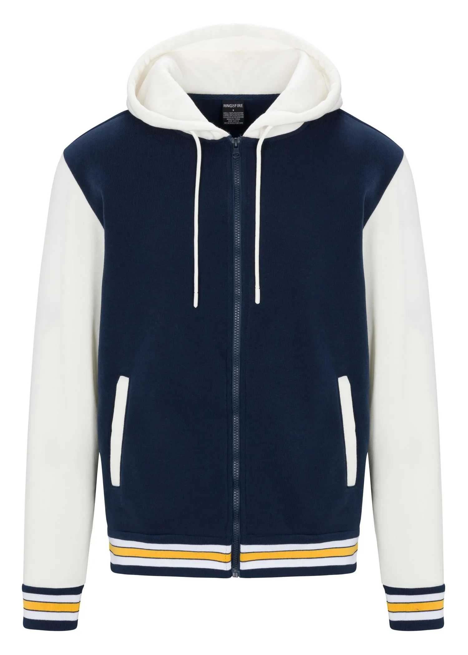 MEN'S CHARLIE FLEECE VARSITY JACKET