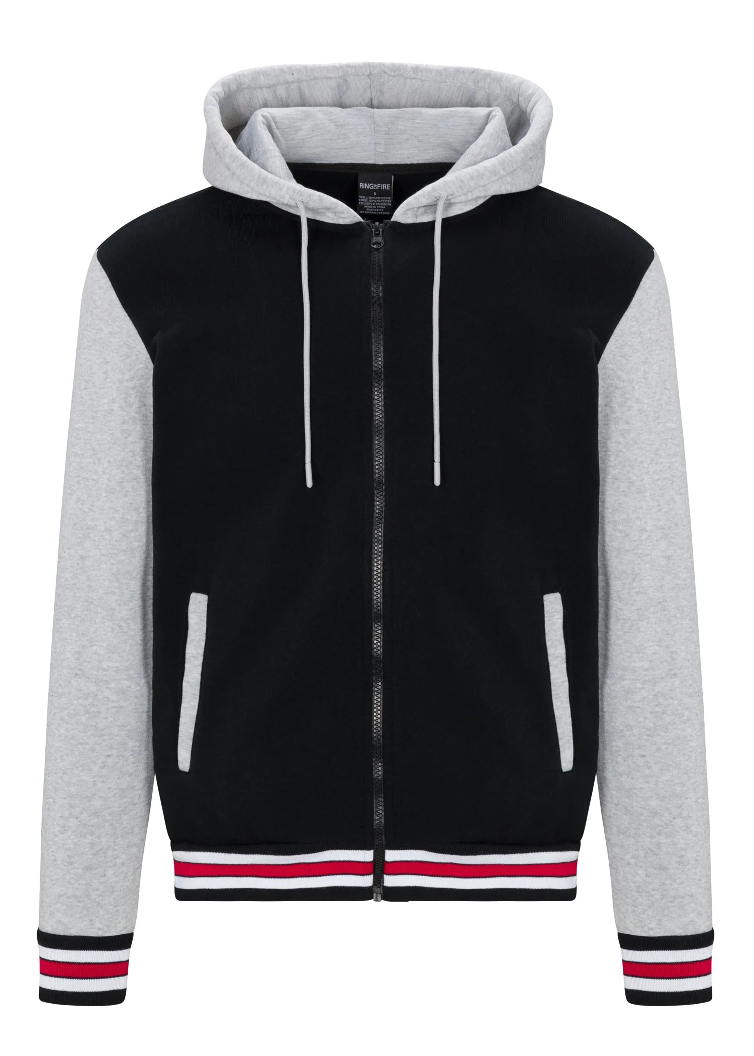 MEN'S CHARLIE FLEECE VARSITY JACKET