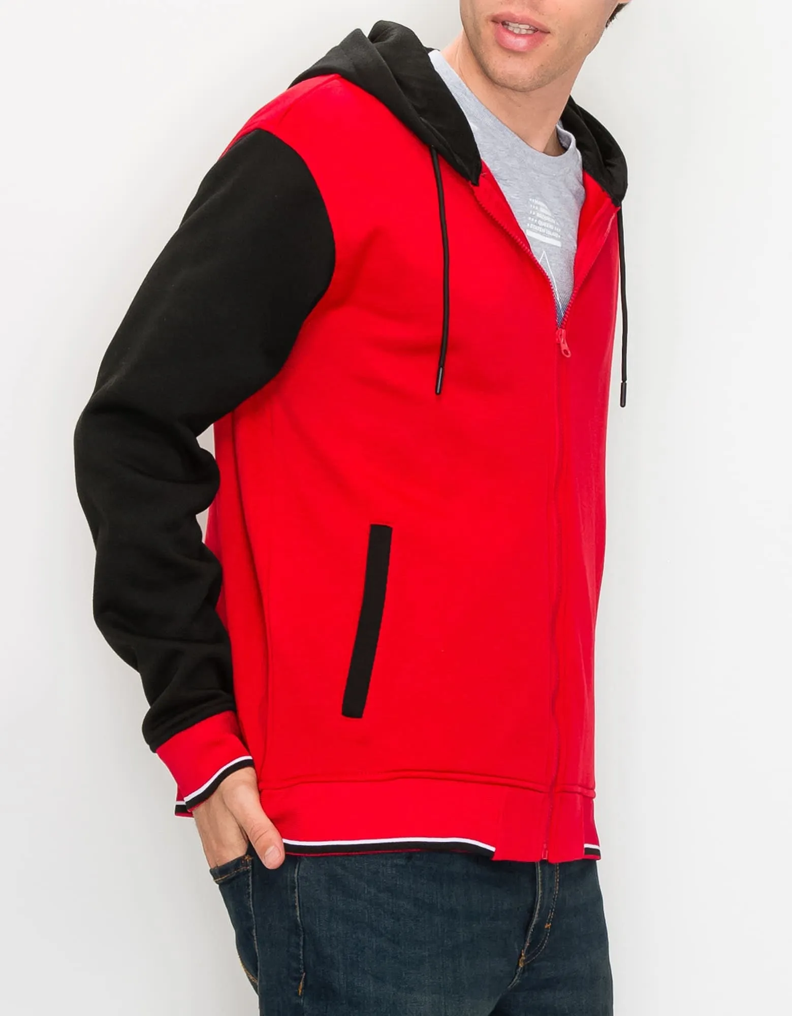 MEN'S CHARLIE FLEECE VARSITY JACKET