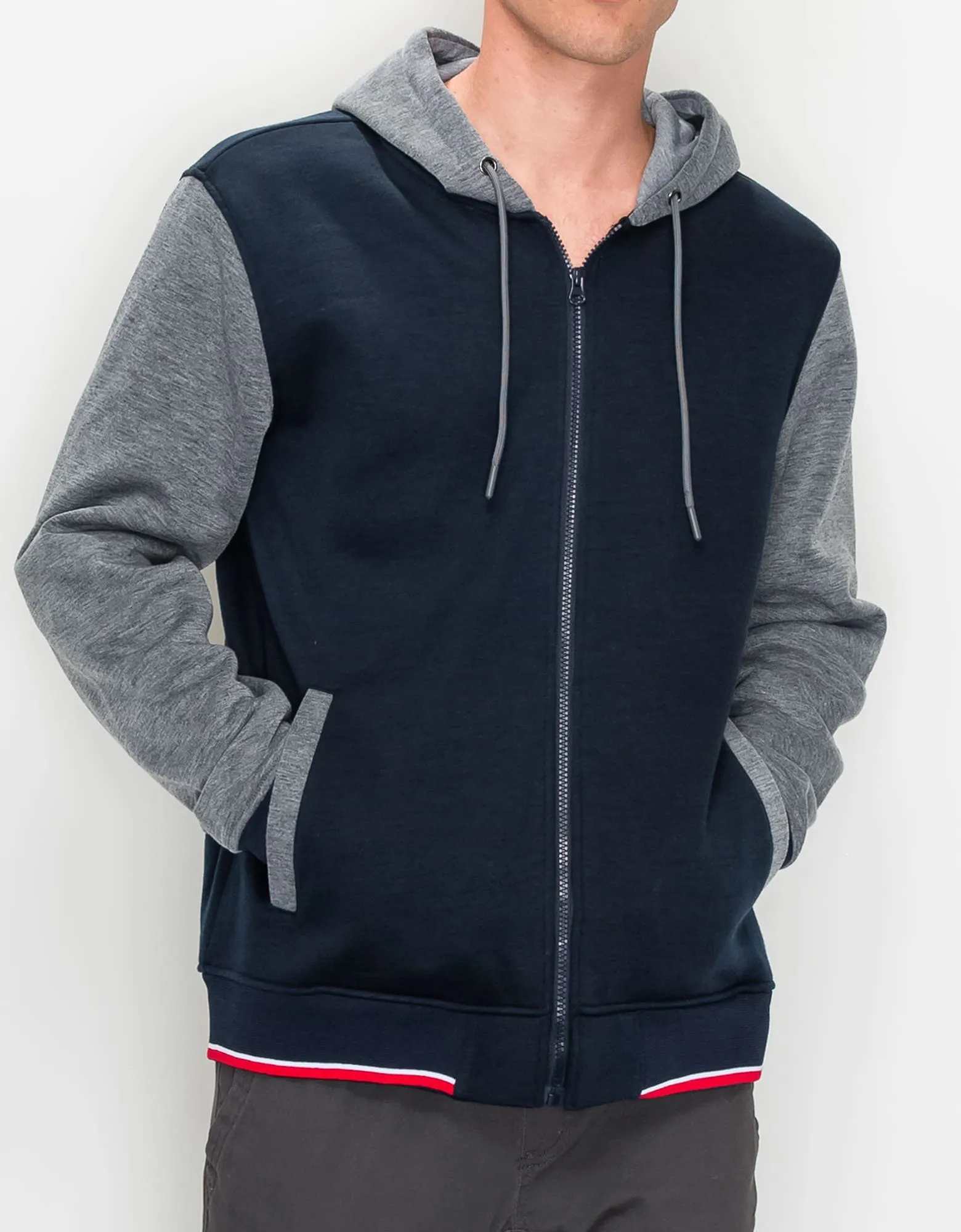 MEN'S CHARLIE FLEECE VARSITY JACKET