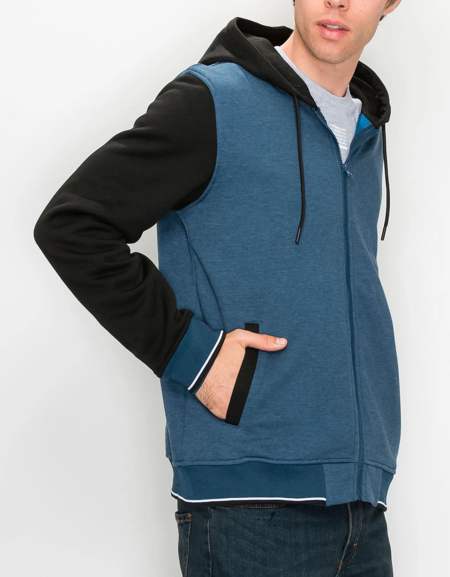 MEN'S CHARLIE FLEECE VARSITY JACKET